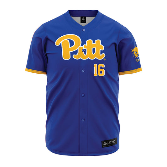 Pittsburgh - NCAA Baseball : Anthony LaSala - Baseball Jersey