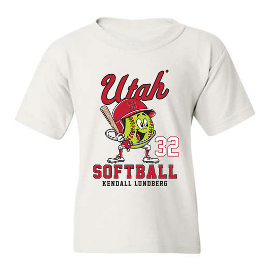 Utah - NCAA Softball : Kendall Lundberg - Youth T-Shirt Fashion Shersey