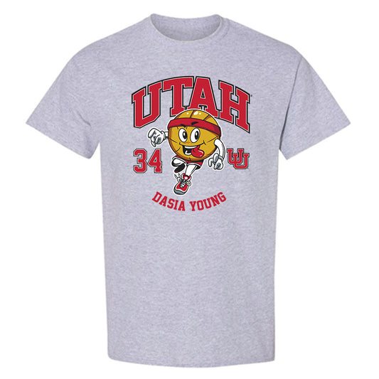 Utah - NCAA Women's Basketball : Dasia Young - T-Shirt Fashion Shersey