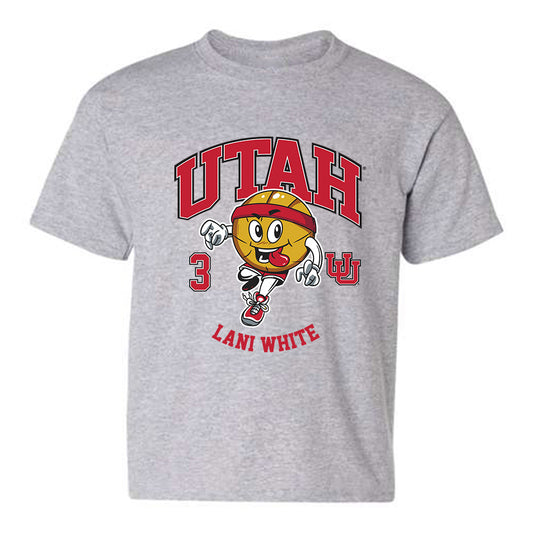 Utah - NCAA Women's Basketball : Lani White - Youth T-Shirt Fashion Shersey