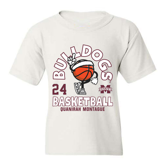 Mississippi State - NCAA Women's Basketball : Quanirah Montague - Youth T-Shirt Fashion Shersey