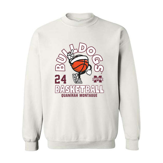 Mississippi State - NCAA Women's Basketball : Quanirah Montague - Crewneck Sweatshirt Fashion Shersey