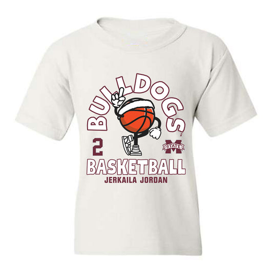 Mississippi State - NCAA Women's Basketball : Jerkaila Jordan - Youth T-Shirt Fashion Shersey