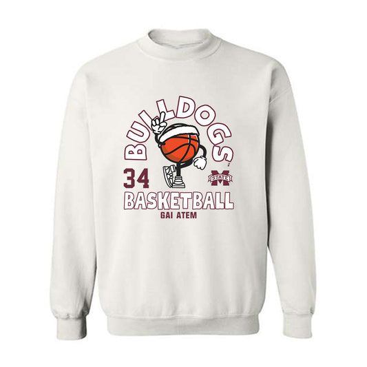 Mississippi State - NCAA Men's Basketball : Gai Atem - Crewneck Sweatshirt Fashion Shersey