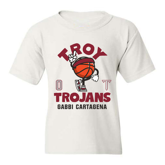 Troy - NCAA Women's Basketball : Gabbi Cartagena - Youth T-Shirt Fashion Shersey