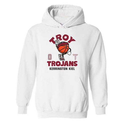 Troy - NCAA Men's Basketball : Kerrington Kiel - Hooded Sweatshirt Fashion Shersey