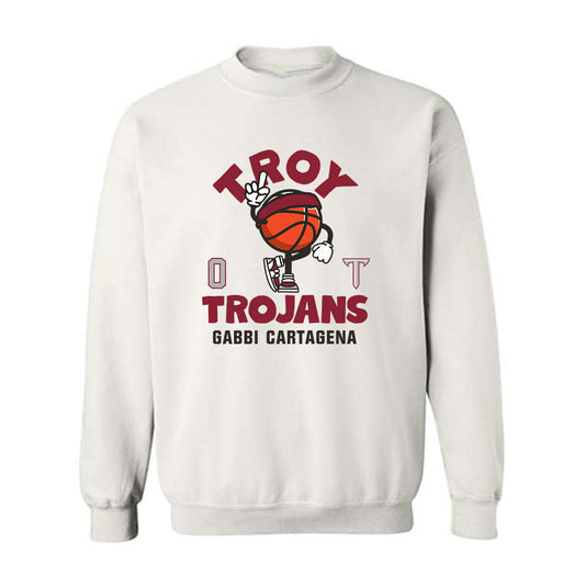 Troy - NCAA Women's Basketball : Gabbi Cartagena - Crewneck Sweatshirt Fashion Shersey