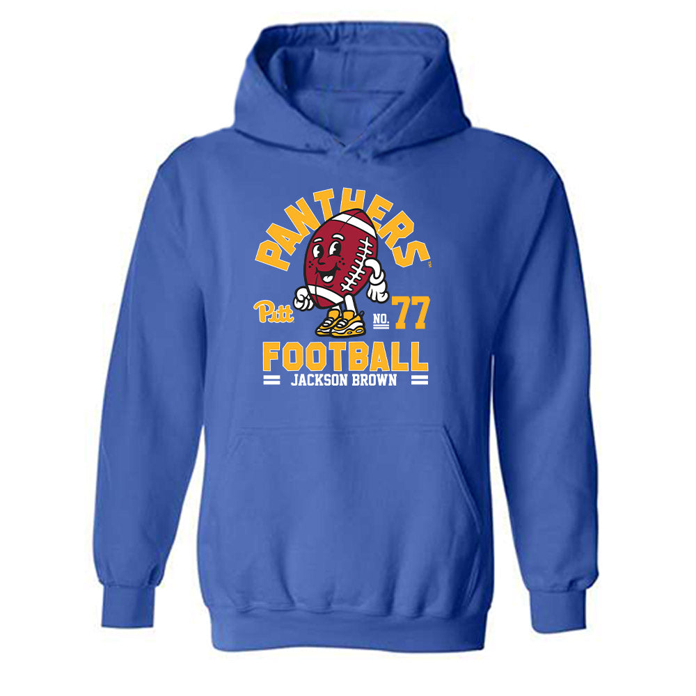 Pittsburgh - NCAA Football : Jackson Brown - Hooded Sweatshirt