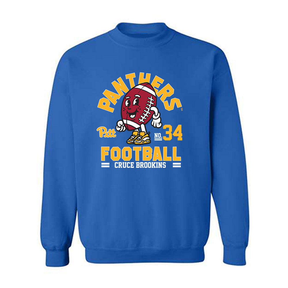 Pittsburgh - NCAA Football : Cruce Brookins - Sweatshirt