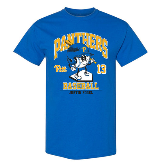 Pittsburgh - NCAA Baseball : Justin Fogel - T-Shirt Fashion Shersey