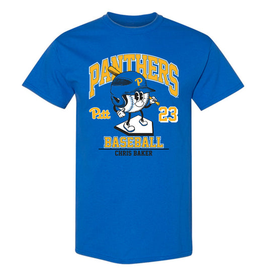 Pittsburgh - NCAA Baseball : Chris Baker - T-Shirt Fashion Shersey