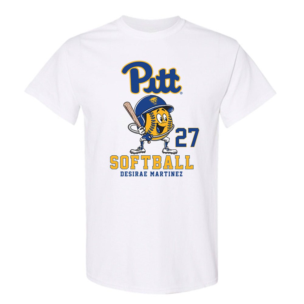 Pittsburgh - NCAA Softball : Desirae Martinez - T-Shirt Fashion Shersey