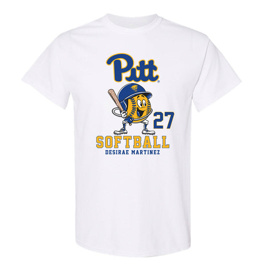 Pittsburgh - NCAA Softball : Desirae Martinez - T-Shirt Fashion Shersey