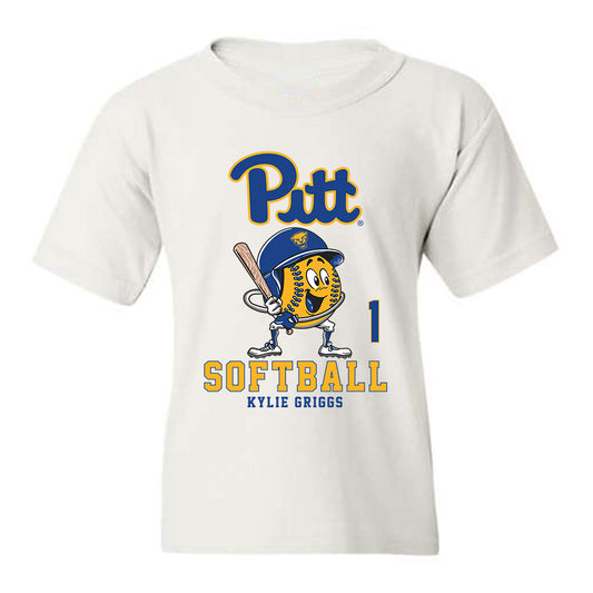 Pittsburgh - NCAA Softball : Kylie Griggs - Youth T-Shirt Fashion Shersey