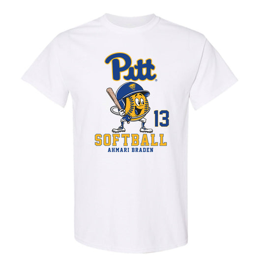 Pittsburgh - NCAA Softball : Ahmari Braden - T-Shirt Fashion Shersey