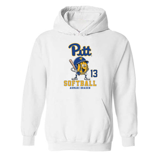 Pittsburgh - NCAA Softball : Ahmari Braden - Hooded Sweatshirt Fashion Shersey