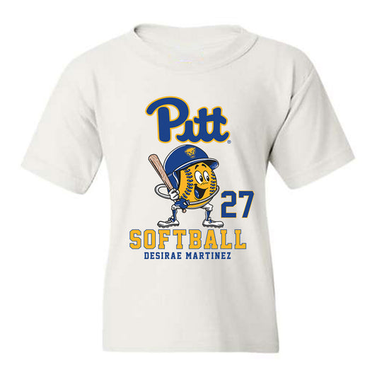 Pittsburgh - NCAA Softball : Desirae Martinez - Youth T-Shirt Fashion Shersey