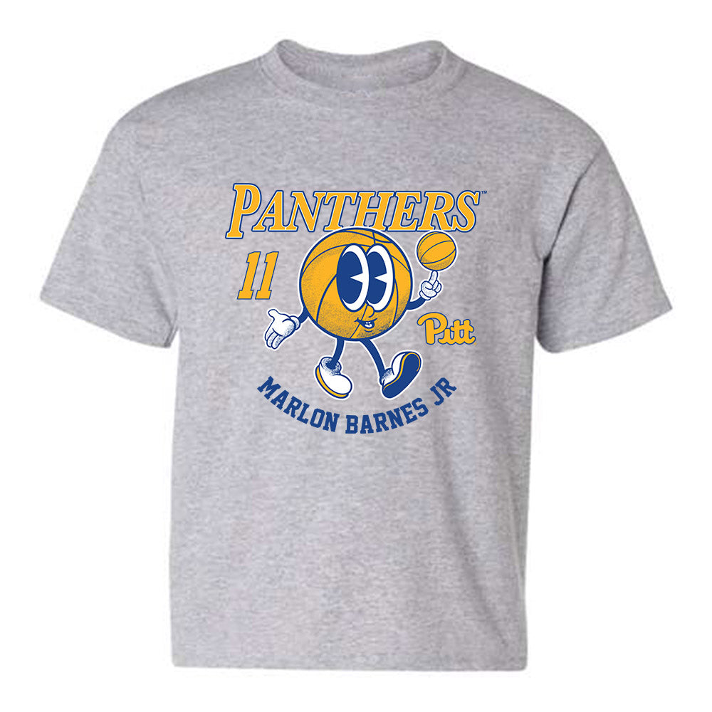 Pittsburgh - NCAA Men's Basketball : Marlon Barnes Jr - Youth T-Shirt Fashion Shersey