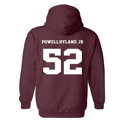 Virginia Tech - NCAA Football : Antwaun Powell-Ryland Jr - Hooded Sweatshirt Sports Shersey