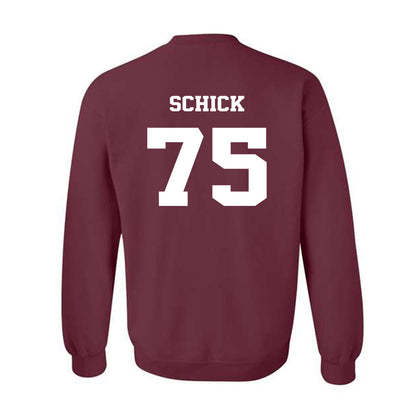 Virginia Tech - NCAA Football : Bob Schick - Crewneck Sweatshirt Sports Shersey