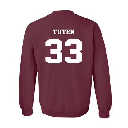 Virginia Tech - NCAA Football : Bhayshul Tuten - Crewneck Sweatshirt Sports Shersey