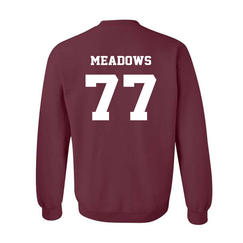 Virginia Tech - NCAA Football : Brody Meadows - Crewneck Sweatshirt Sports Shersey