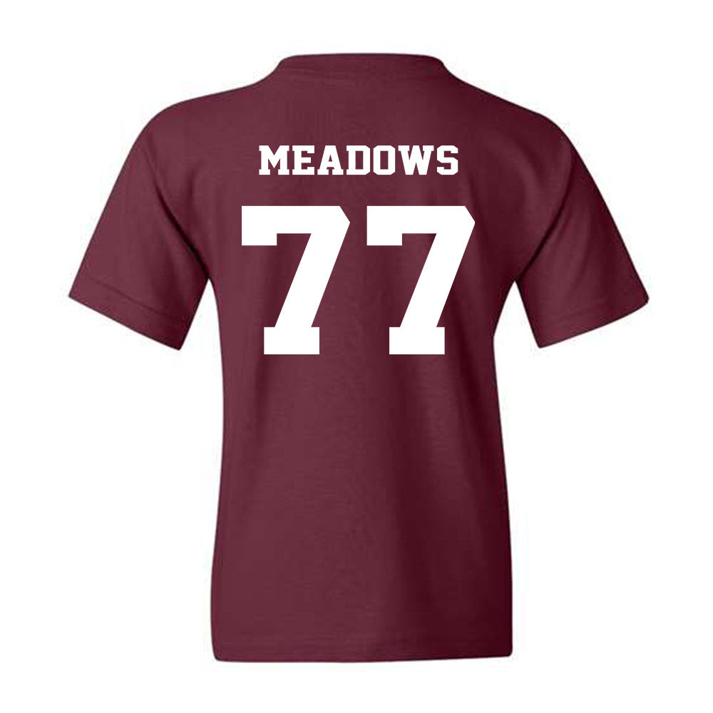 Virginia Tech - NCAA Football : Brody Meadows - Youth T-Shirt Sports Shersey