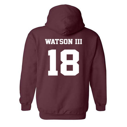 Virginia Tech - NCAA Football : William \Pop\ Watson III - Hooded Sweatshirt Sports Shersey