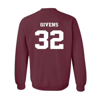 Virginia Tech - NCAA Football : Gunner Givens - Crewneck Sweatshirt Sports Shersey