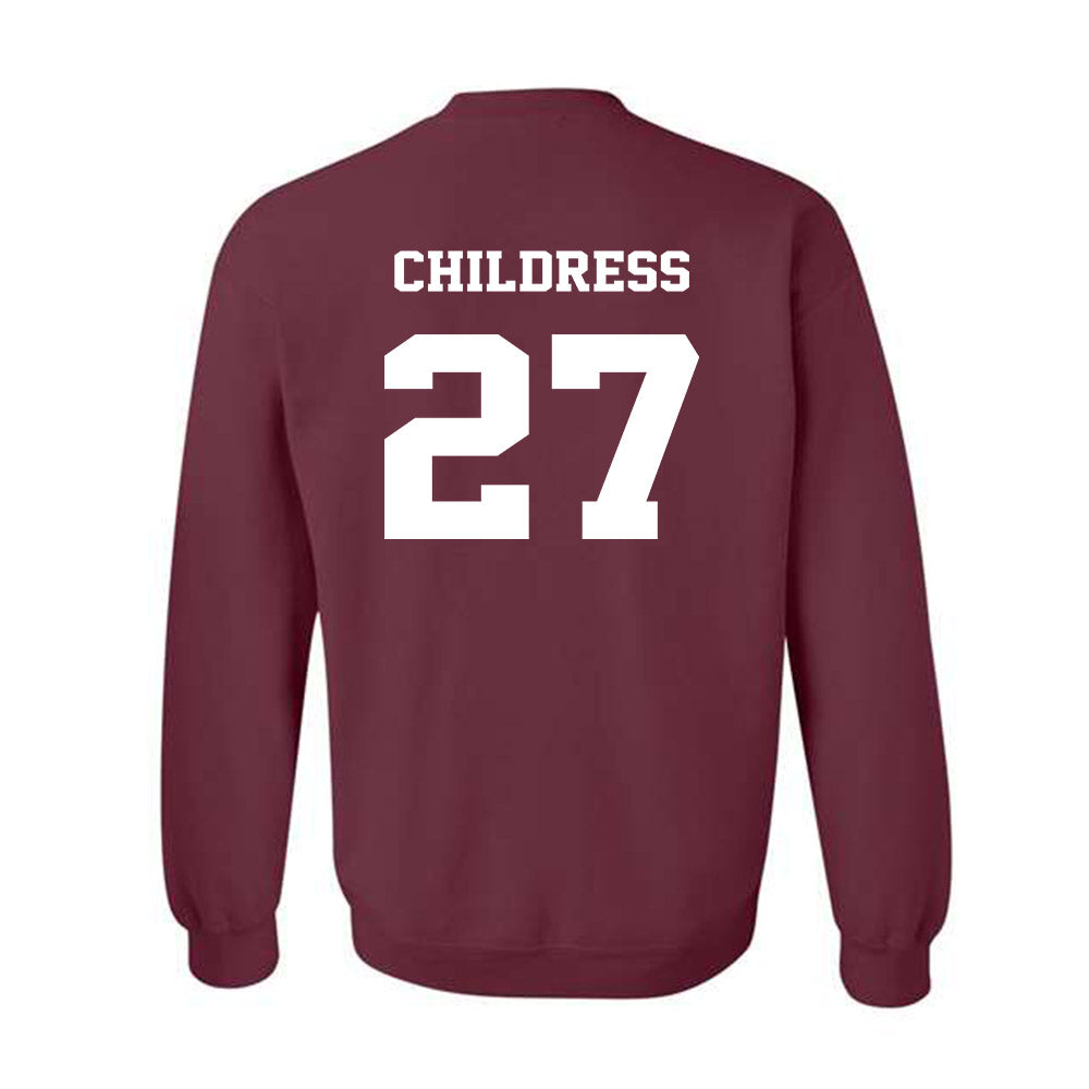 Virginia Tech - NCAA Football : Tyler Childress - Crewneck Sweatshirt Sports Shersey