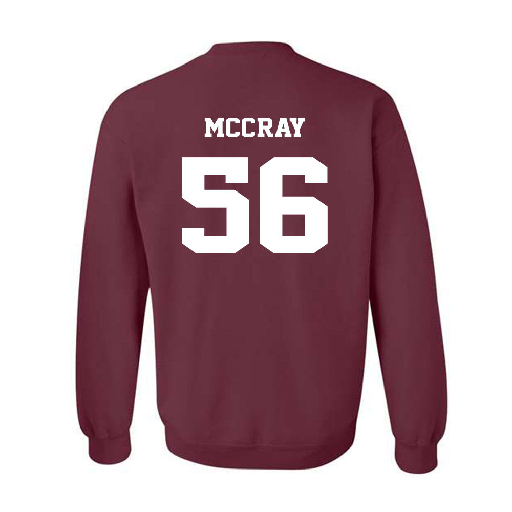 Virginia Tech - NCAA Football : CJ McCray - Crewneck Sweatshirt Sports Shersey