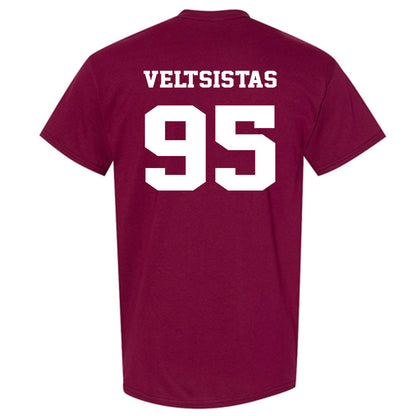 Virginia Tech - NCAA Football : Nick Veltsistas - T-Shirt Sports Shersey