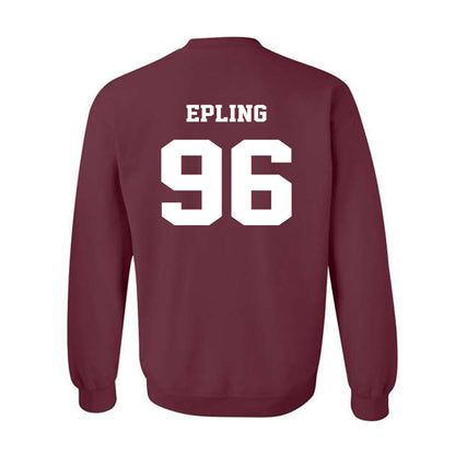 Virginia Tech - NCAA Football : Christian Epling - Crewneck Sweatshirt Sports Shersey