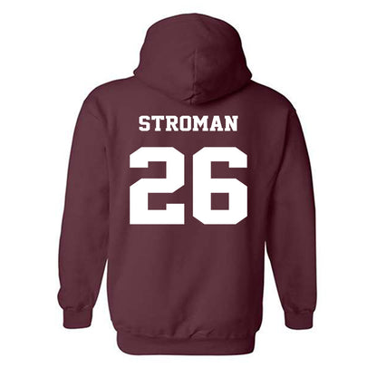 Virginia Tech - NCAA Football : Jalen Stroman - Hooded Sweatshirt Sports Shersey