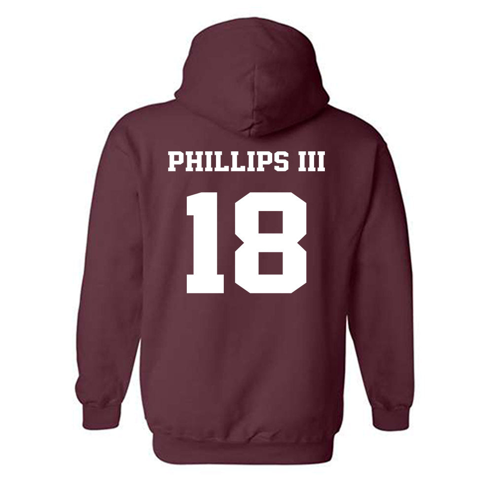 Virginia Tech - NCAA Football : Mose Phillips III - Hooded Sweatshirt Sports Shersey