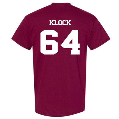 Virginia Tech - NCAA Football : Elijah Klock - T-Shirt Sports Shersey