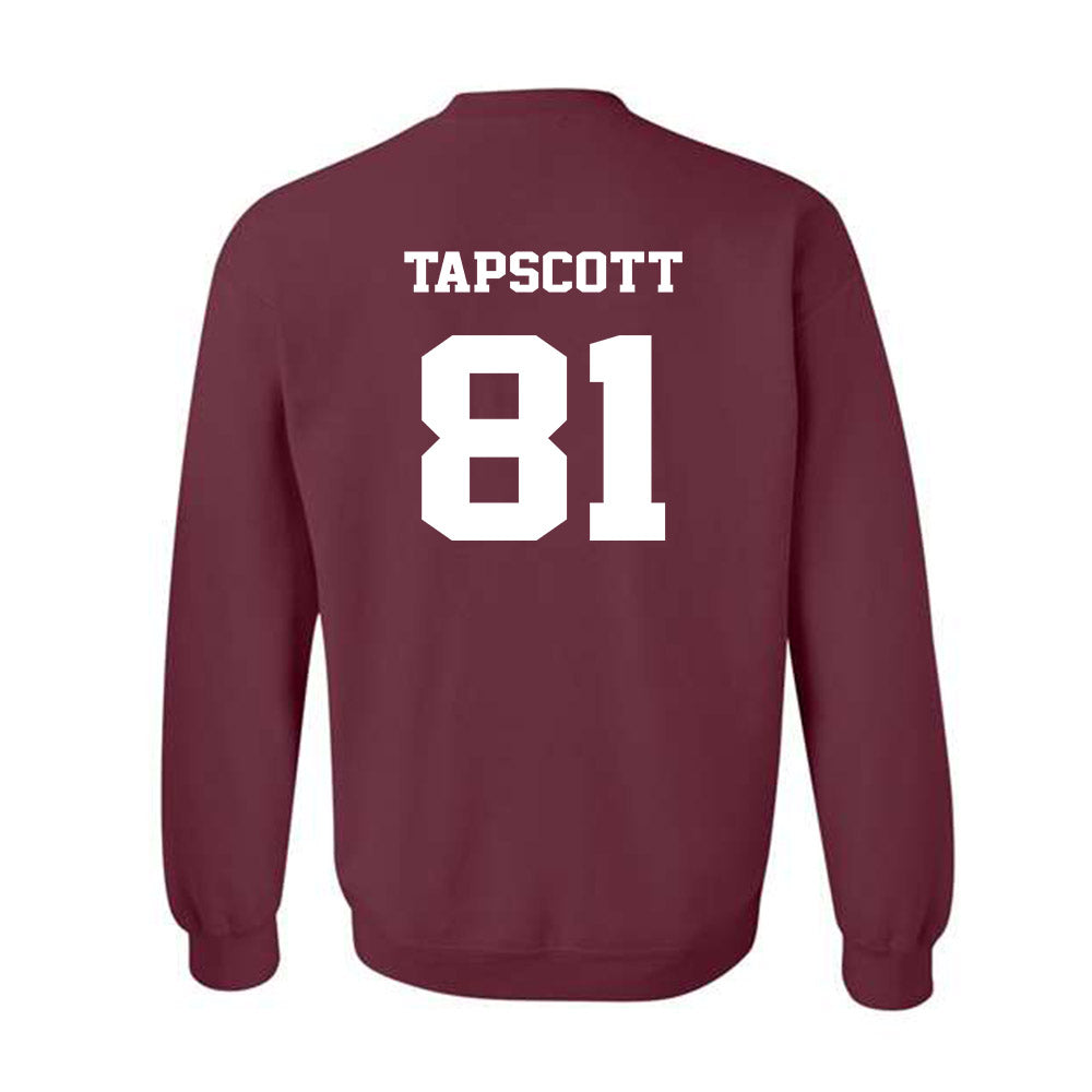 Virginia Tech - NCAA Football : Jordan Tapscott - Crewneck Sweatshirt Sports Shersey