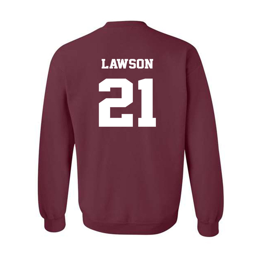 Virginia Tech - NCAA Football : Keli Lawson - Crewneck Sweatshirt Sports Shersey