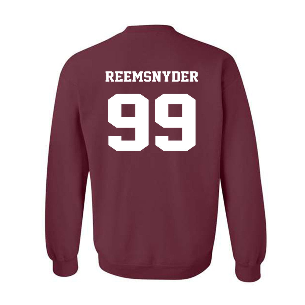 Virginia Tech - NCAA Football : Cole Reemsnyder - Crewneck Sweatshirt Sports Shersey