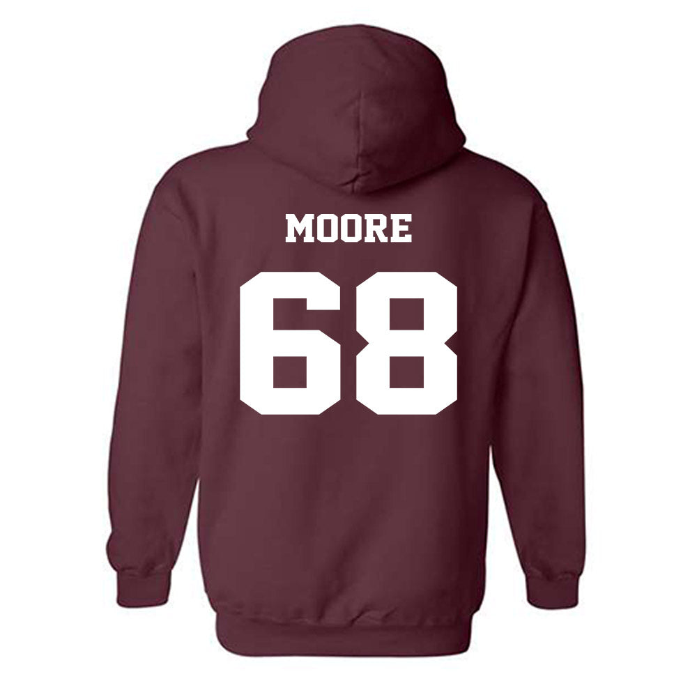 Virginia Tech - NCAA Football : Kaden Moore - Hooded Sweatshirt Sports Shersey