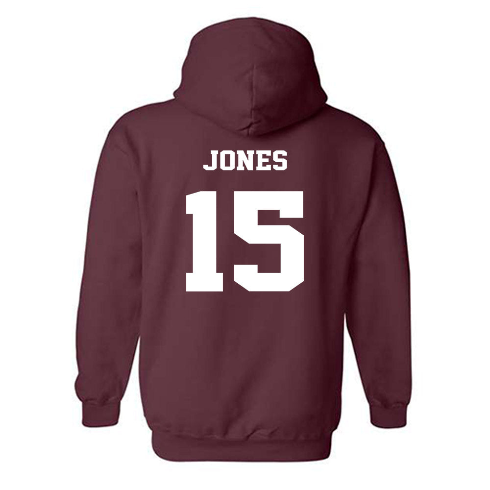 Virginia Tech - NCAA Football : Jaylen Jones - Hooded Sweatshirt Sports Shersey