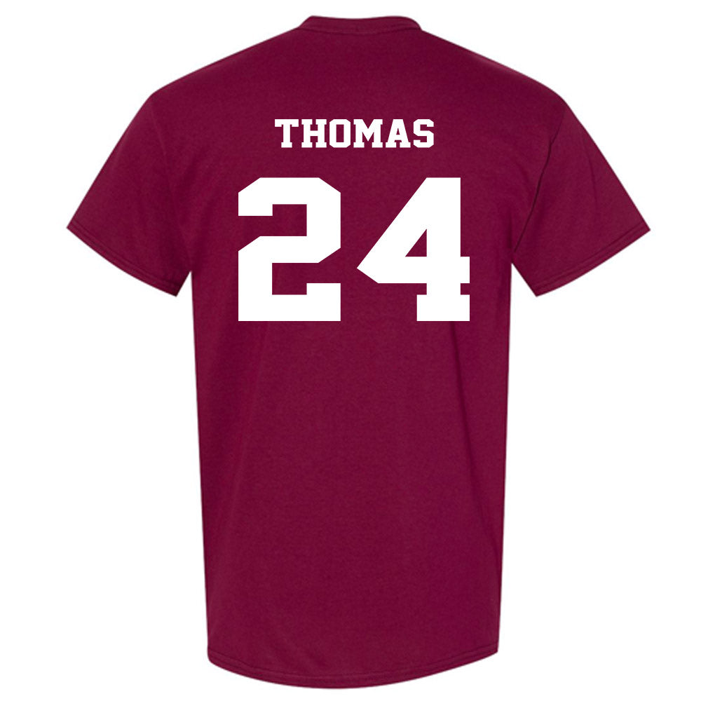 Virginia Tech - NCAA Football : Malachi Thomas - T-Shirt Sports Shersey