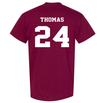 Virginia Tech - NCAA Football : Malachi Thomas - T-Shirt Sports Shersey