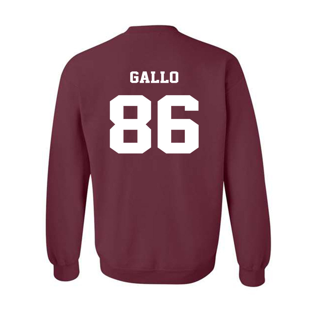 Virginia Tech - NCAA Football : Nick Gallo - Crewneck Sweatshirt Sports Shersey