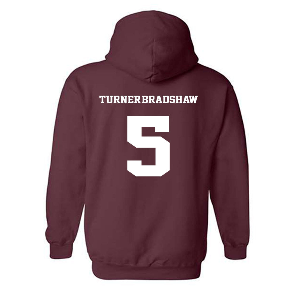 Virginia Tech - NCAA Football : Xayvion Turner-Bradshaw - Hooded Sweatshirt Sports Shersey