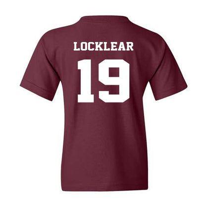 Virginia Tech - NCAA Football : Ben Locklear - Youth T-Shirt Sports Shersey