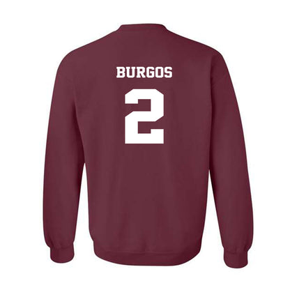 Virginia Tech - NCAA Football : Keyshawn Burgos - Crewneck Sweatshirt Sports Shersey