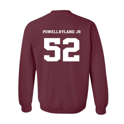 Virginia Tech - NCAA Football : Antwaun Powell-Ryland Jr - Crewneck Sweatshirt Sports Shersey