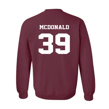 Virginia Tech - NCAA Football : Jorden McDonald - Crewneck Sweatshirt Sports Shersey