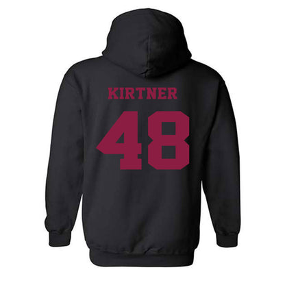 Virginia Tech - NCAA Baseball : Brady Kirtner - Hooded Sweatshirt Sports Shersey